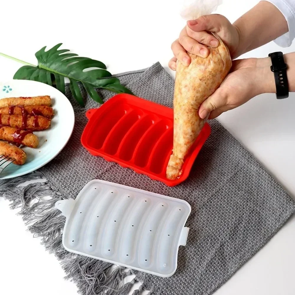 แม่พิมพ์ไส้กรอกซิลิโคนเกรดอาหา - Baby Food Dogs บทวิจารณ์และราคา