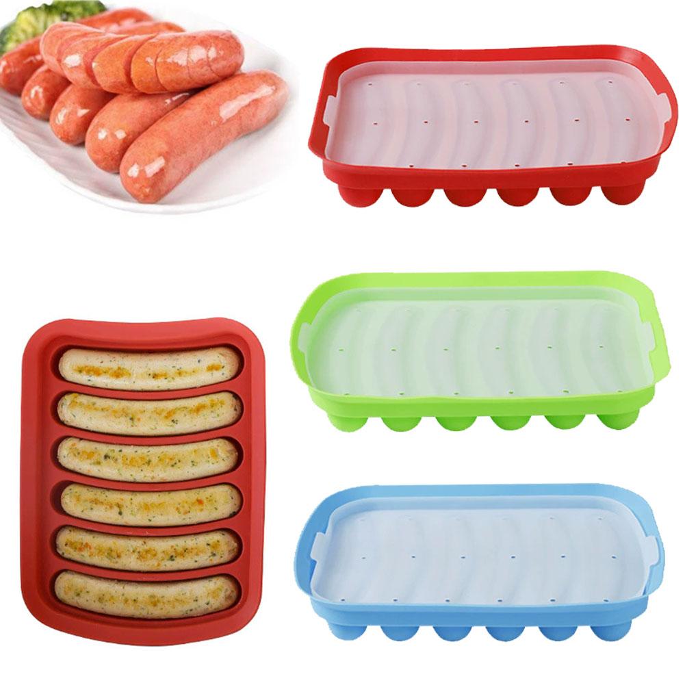 แม่พิมพ์ไส้กรอกซิลิโคนเกรด DIY - Baby Food Dogs บทวิจารณ์และราคา