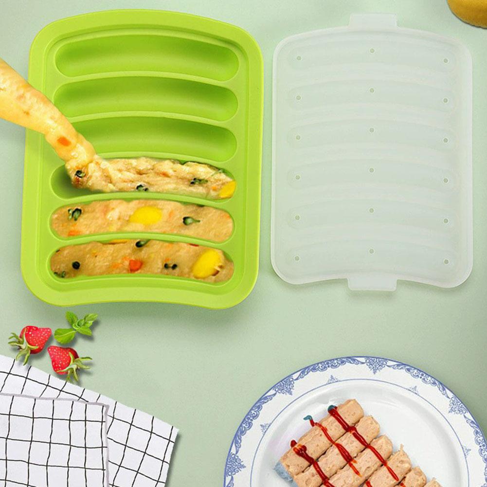 แม่พิมพ์ไส้กรอกซิลิโคนเกรด DIY - Baby Food Dogs บทวิจารณ์และราคา