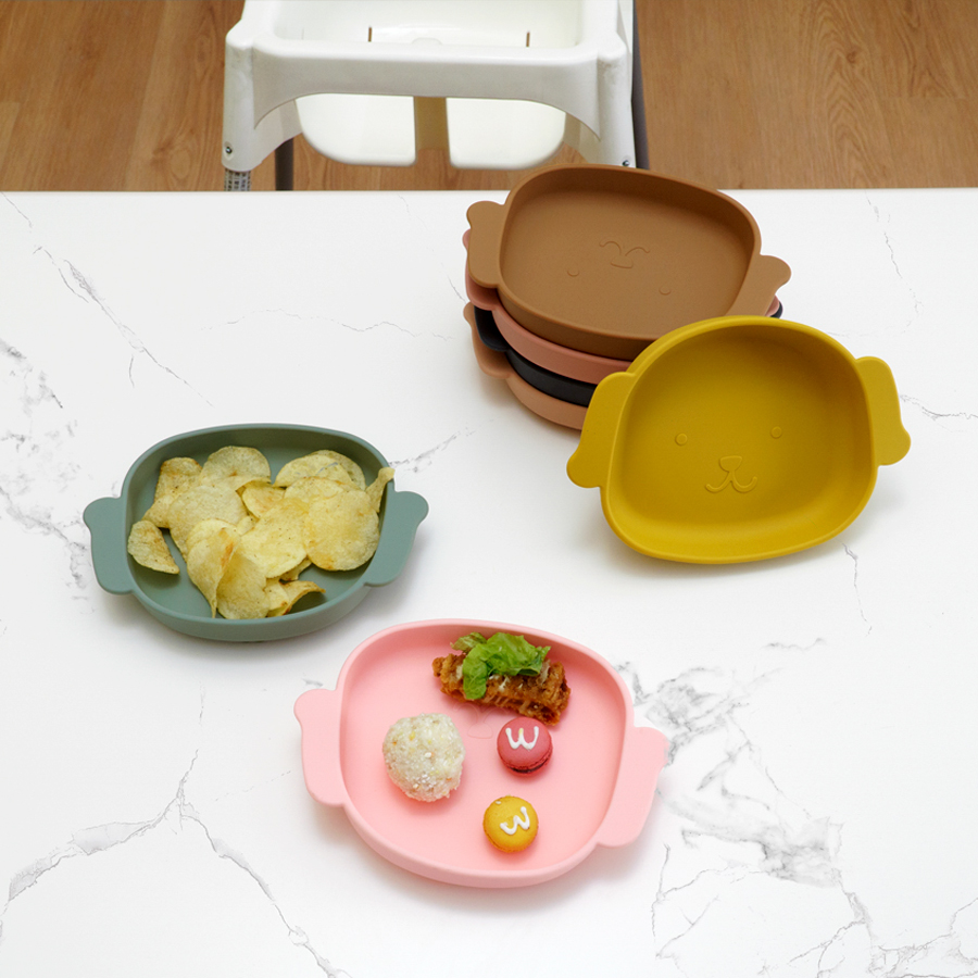 จานซิลิโคนเกรดอาหารเด็กสำหรับเ - Baby Food Dogs บทวิจารณ์และราคา