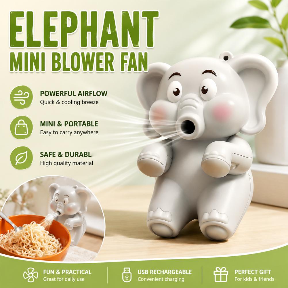 พัดลมทำความเย็นอาหารรูปช้างขนา - Baby Food Dinner บทวิจารณ์และราคา