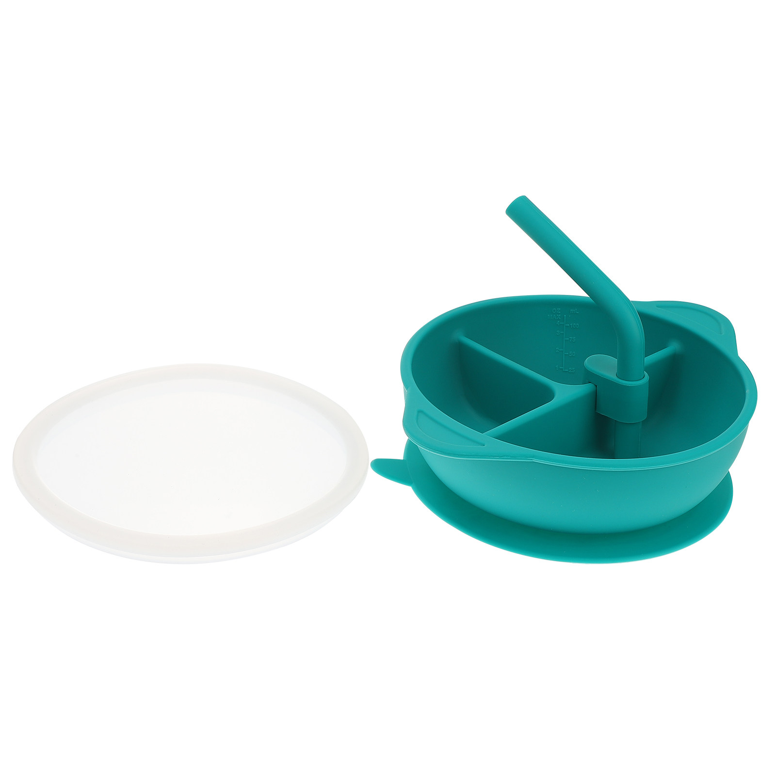 1 ชิ้น จานซิลิโคนกันแตก ชามดูด - Baby Food Dinner บทวิจารณ์และราคา