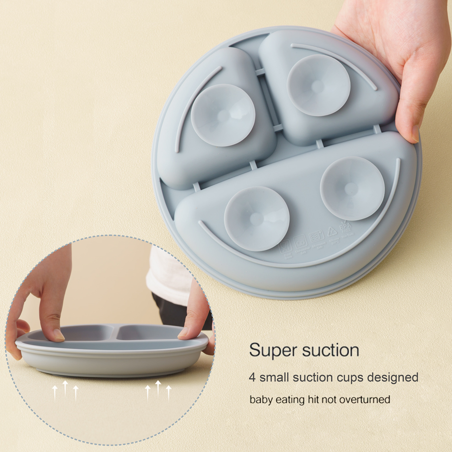 5 ชิ้นเด็กซิลิโคนชุดให้อาหารรอ - Baby Food Dinner บทวิจารณ์และราคา