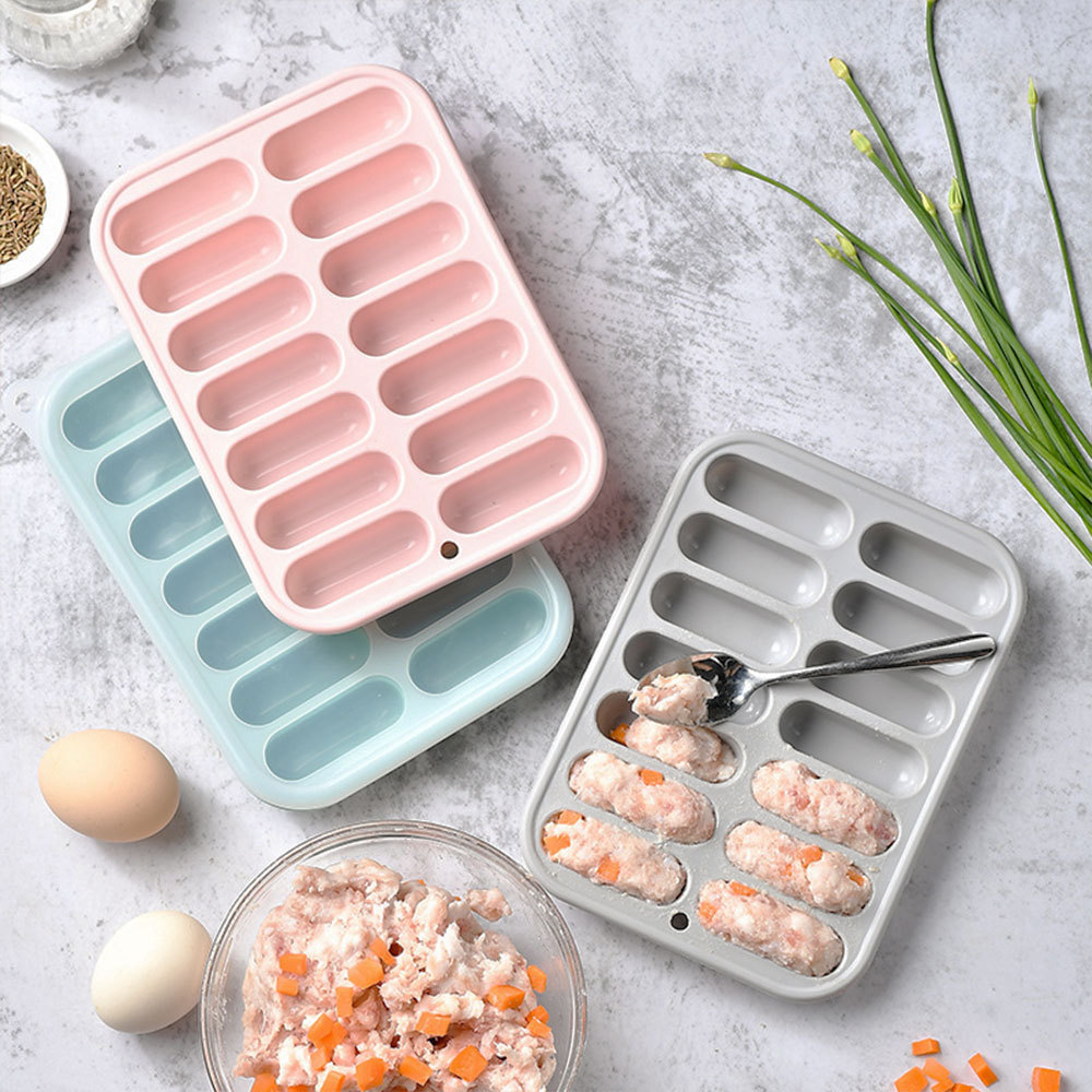 แม่พิมพ์ซิลิโคนทำไส้กรอกสำหรับ - Baby Food Dogs บทวิจารณ์และราคา