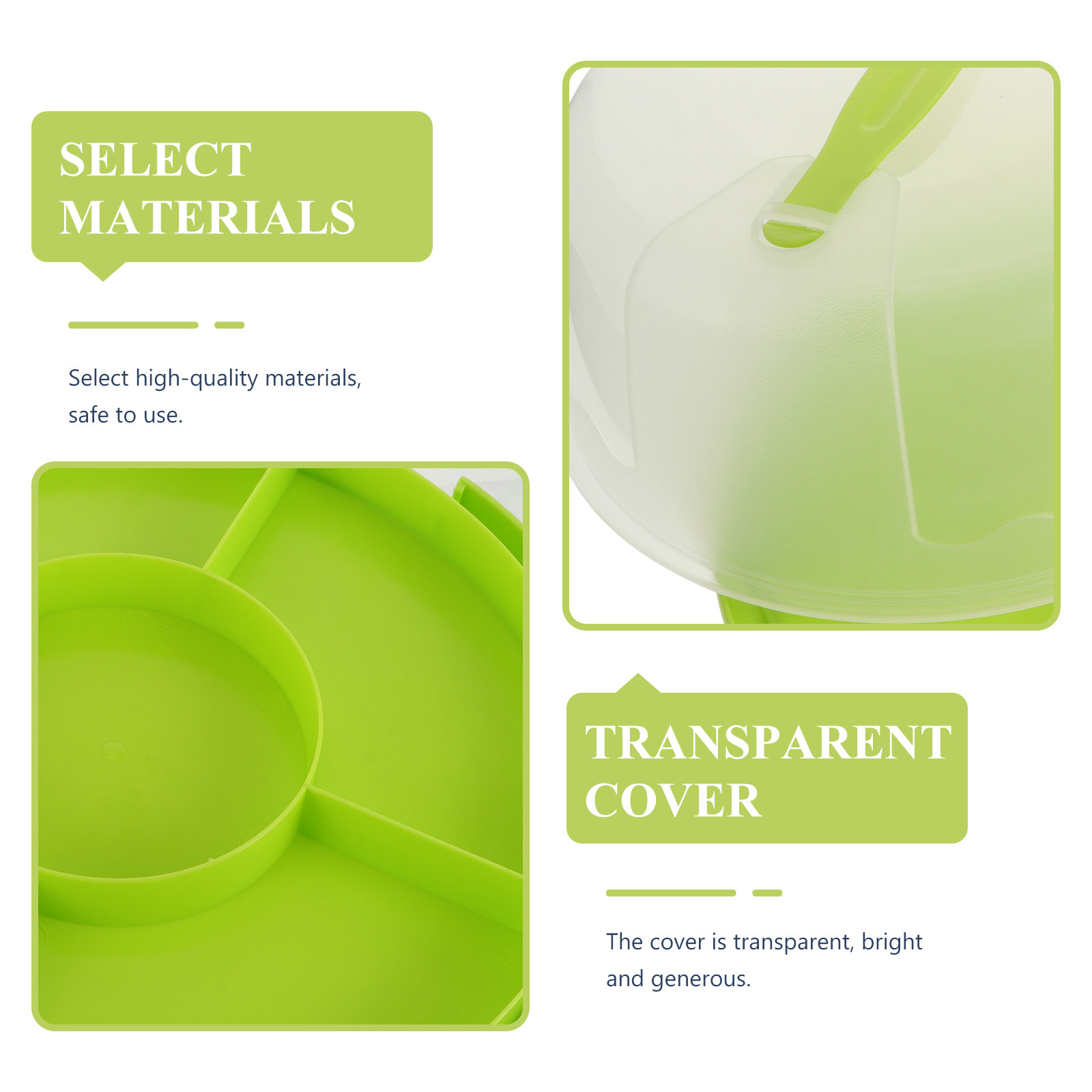 กล่องเค้กพลาสติกใสทรงกลมขนาด 8 - Baby Food Usa บทวิจารณ์และราคา