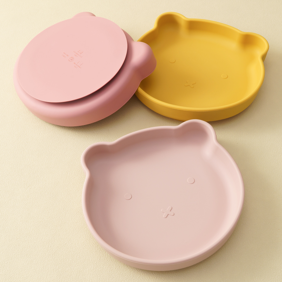 1PC ซิลิโคนเด็กจานดูดรับประทาน - Baby Food Dinner บทวิจารณ์และราคา