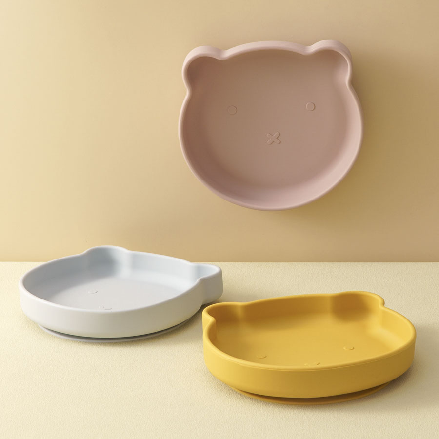 1PC ซิลิโคนเด็กจานดูดรับประทาน - Baby Food Dinner บทวิจารณ์และราคา