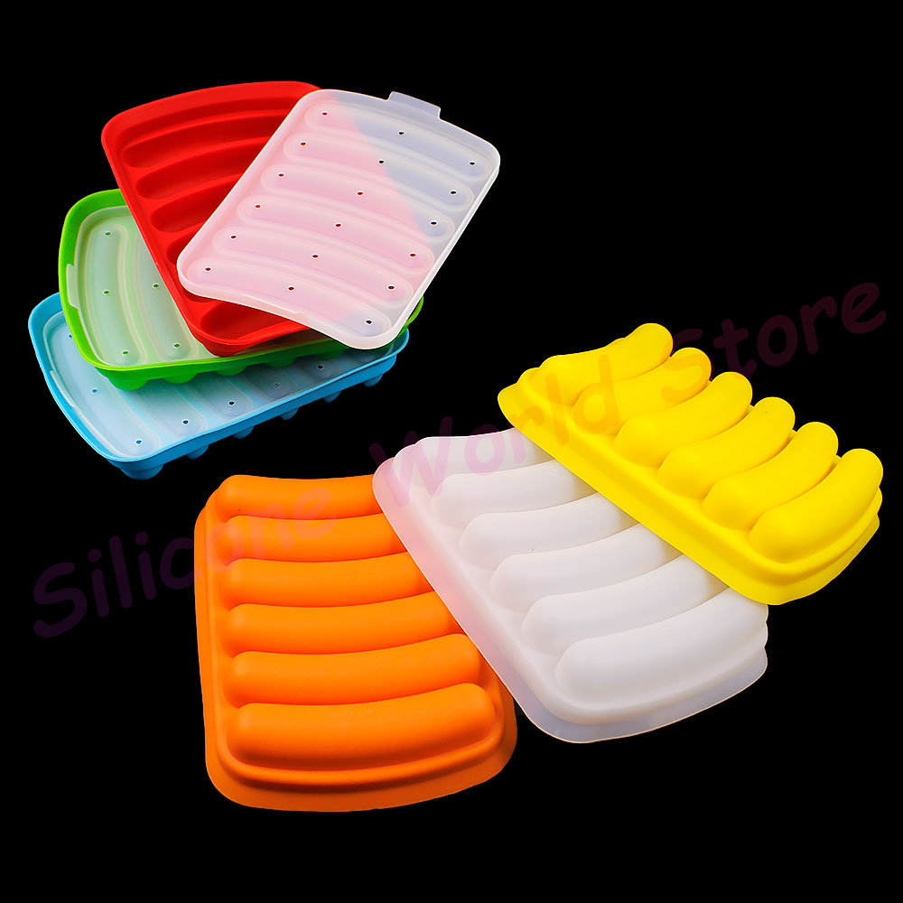ซิลิโคนโลก DIY ซิลิโคนไส้กรอกแ - Baby Food Dogs บทวิจารณ์และราคา
