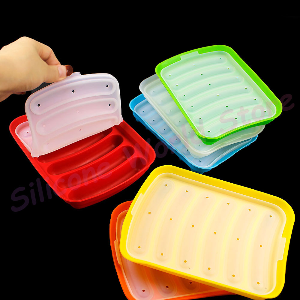 ซิลิโคนโลก DIY ซิลิโคนไส้กรอกแ - Baby Food Dogs บทวิจารณ์และราคา