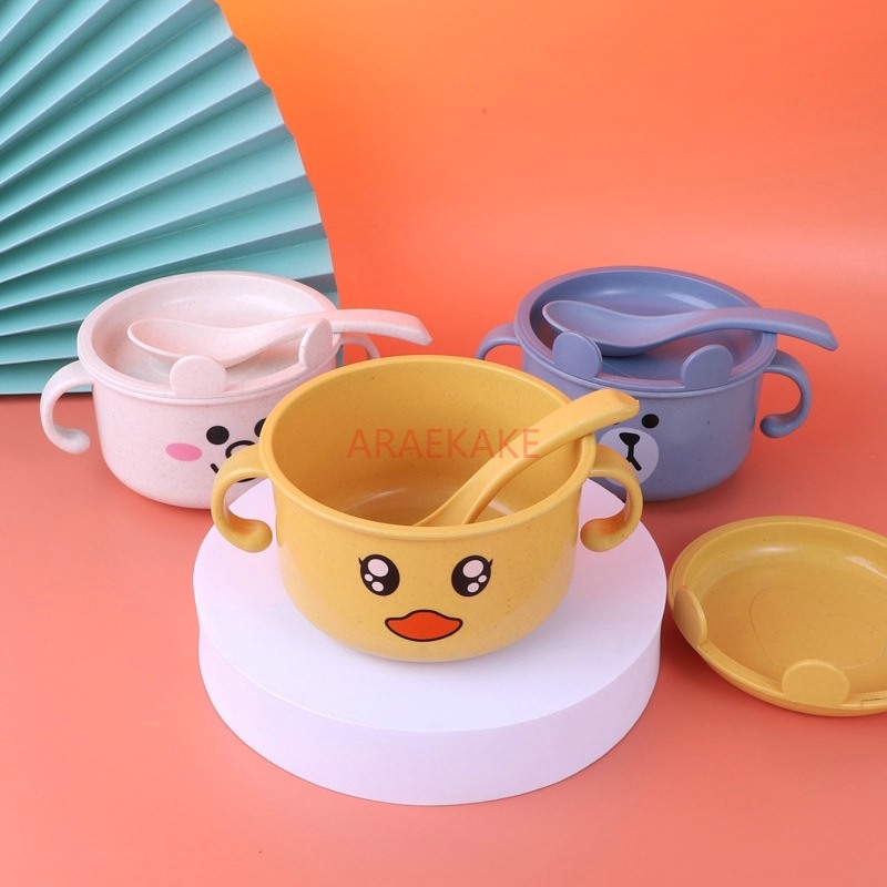 ชามเด็กสำหรับอาหารเสริม ลายการ - Baby Food Usa บทวิจารณ์และราคา