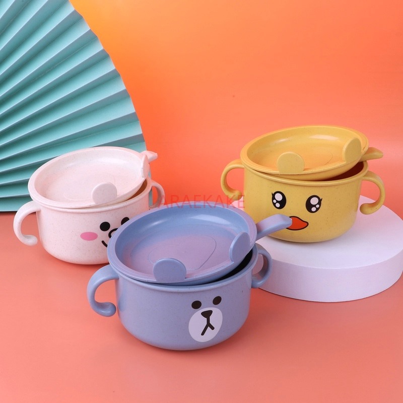 ชามเด็กสำหรับอาหารเสริม ลายการ - Baby Food Usa บทวิจารณ์และราคา