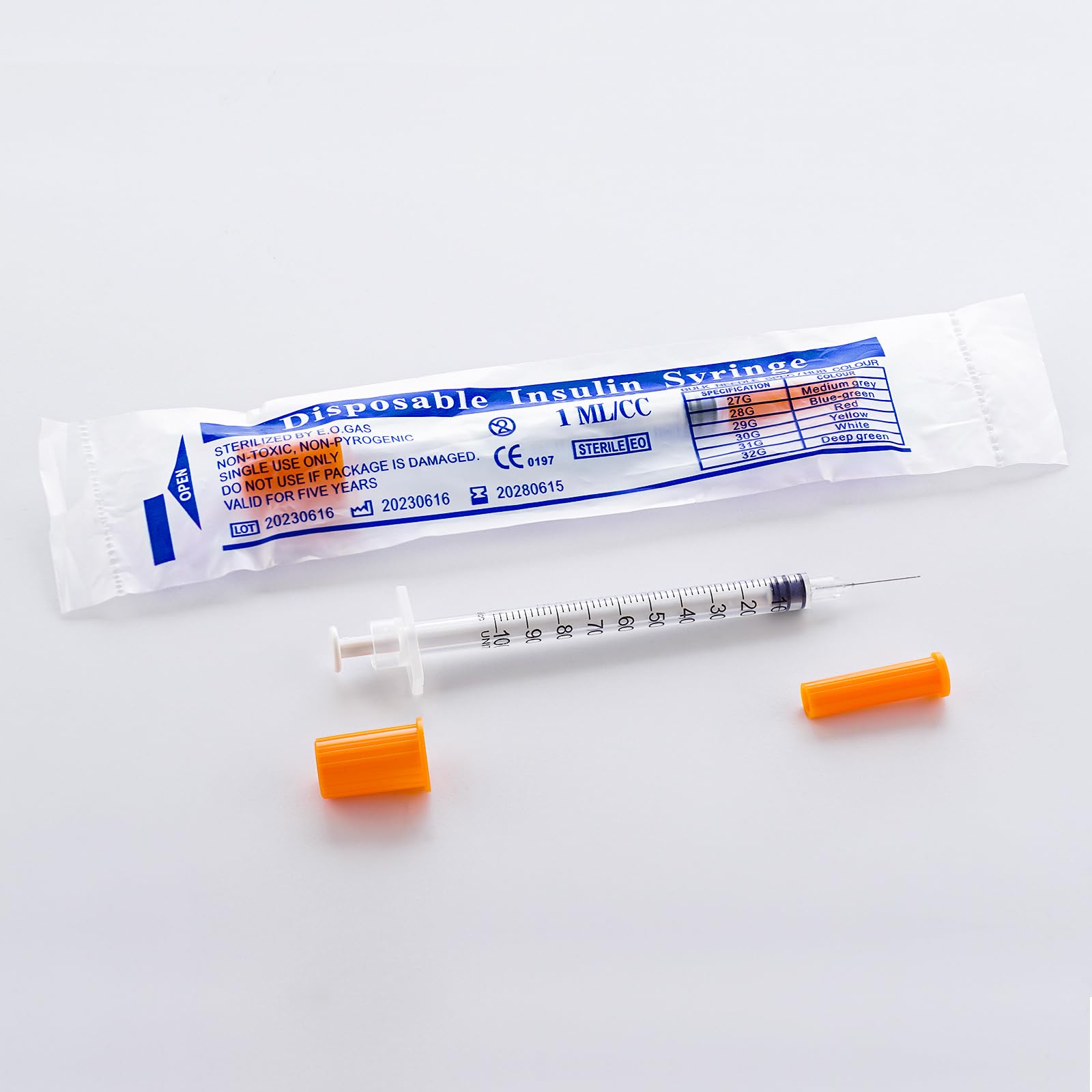 30 ชิ้น/แพ็ค, กระบอกฉีดยาอินซู - Baby Food Allergy Rash บทวิจารณ์และราคา